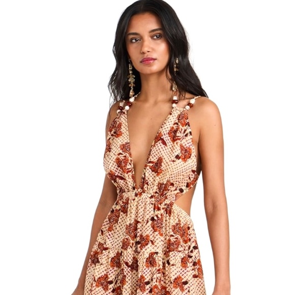 Ulla Johnson Aralyn Cotton / Viscose Halter Dress Large - Picture 4 of 12